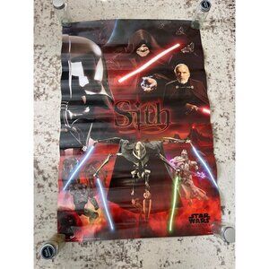 Star Wars Episode III: Revenge Of The Sith 2005 Poster Featuring Sith Lords & Li